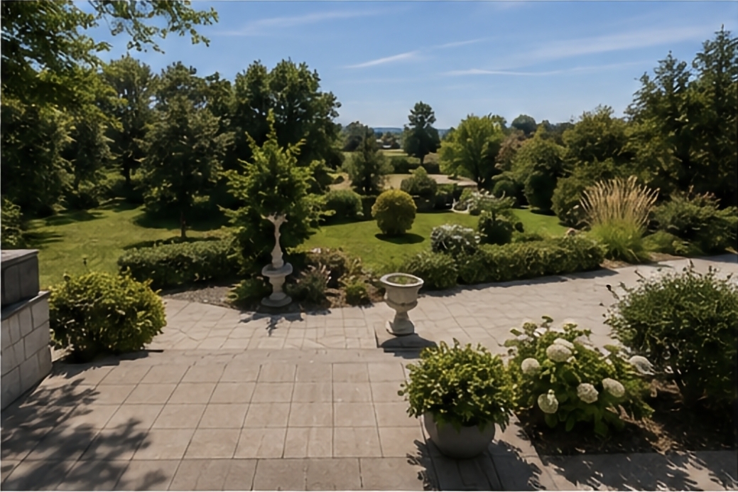 Jardin structuré